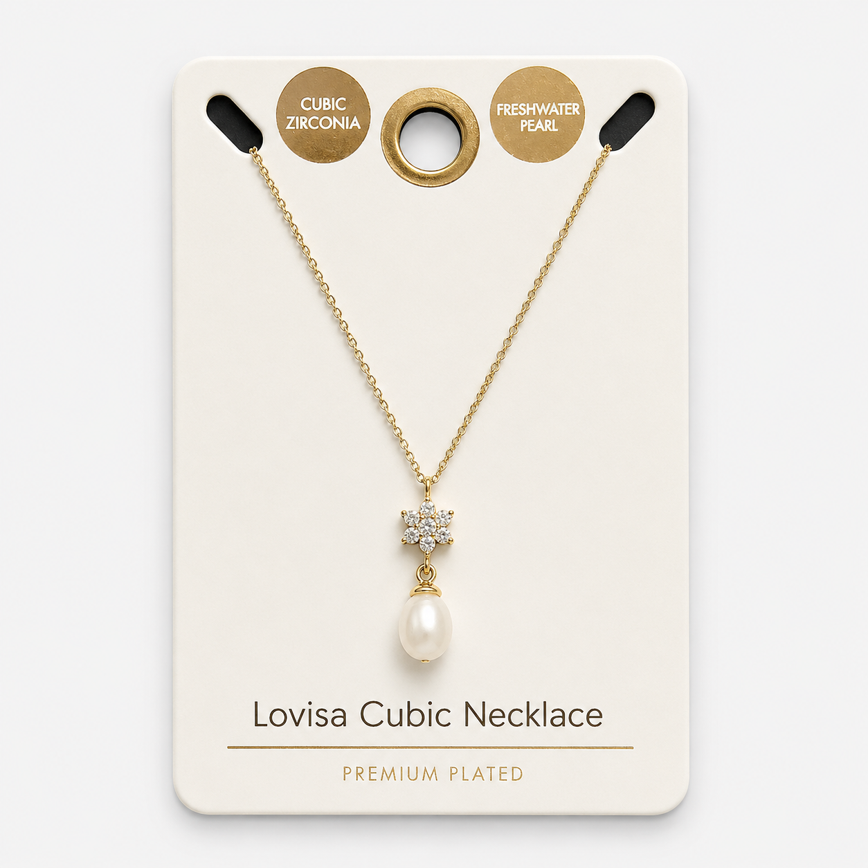 Lovisa Necklace (Pearl)